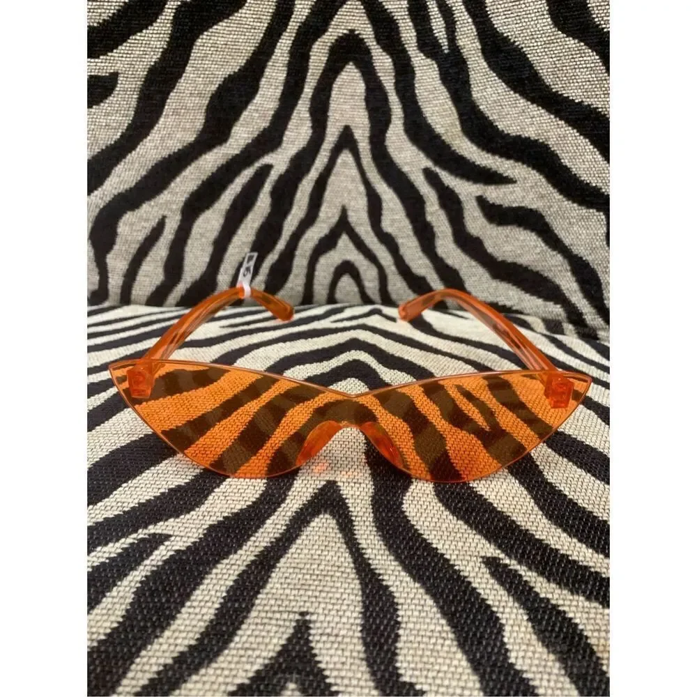 Cat Eye Sunglasses Orange